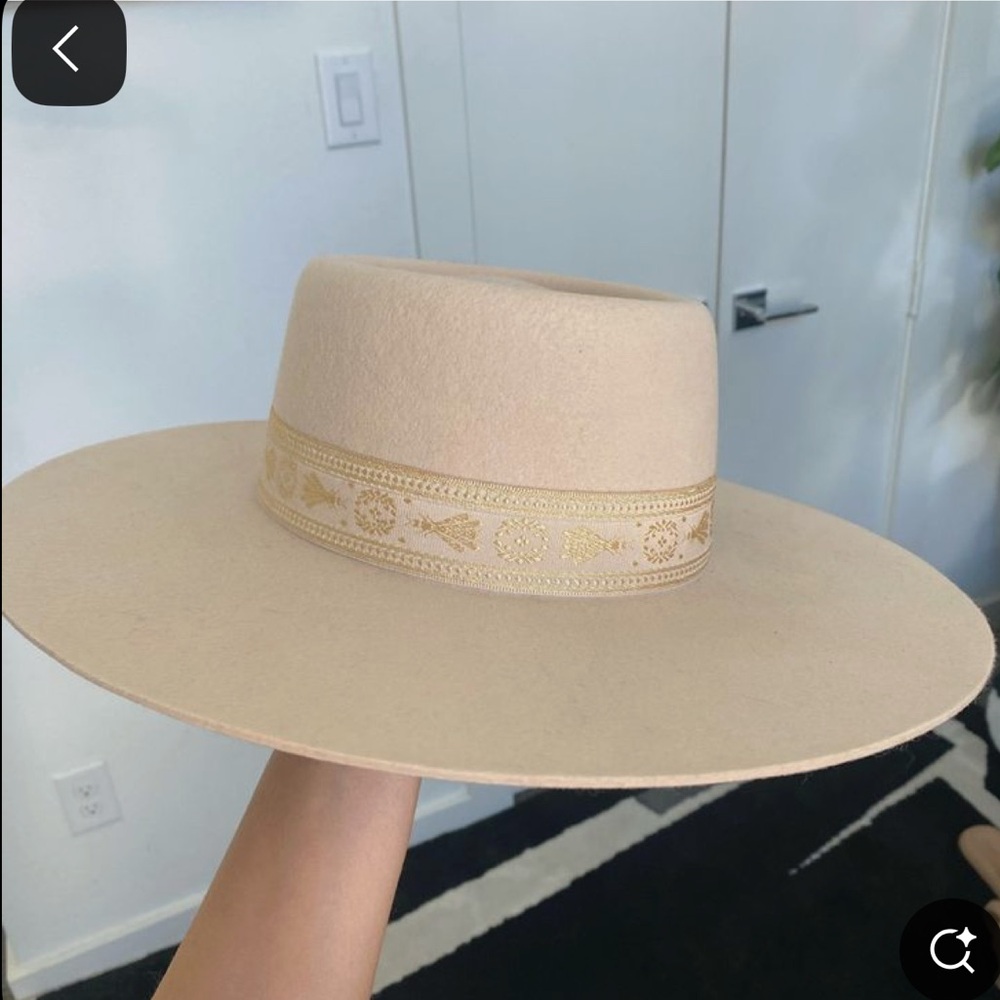 Lack of Color Cream Wool Hat